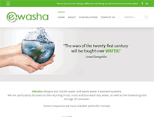 Tablet Screenshot of ewasha.co.za